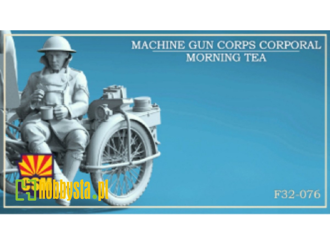 Machine Gun Corps Corporal Morning Tea (3d-printed) - image 1