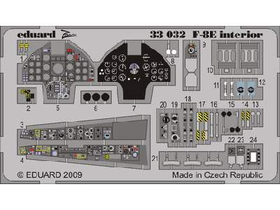 F-8E interior S. A. 1/32 - Trumpeter - image 1