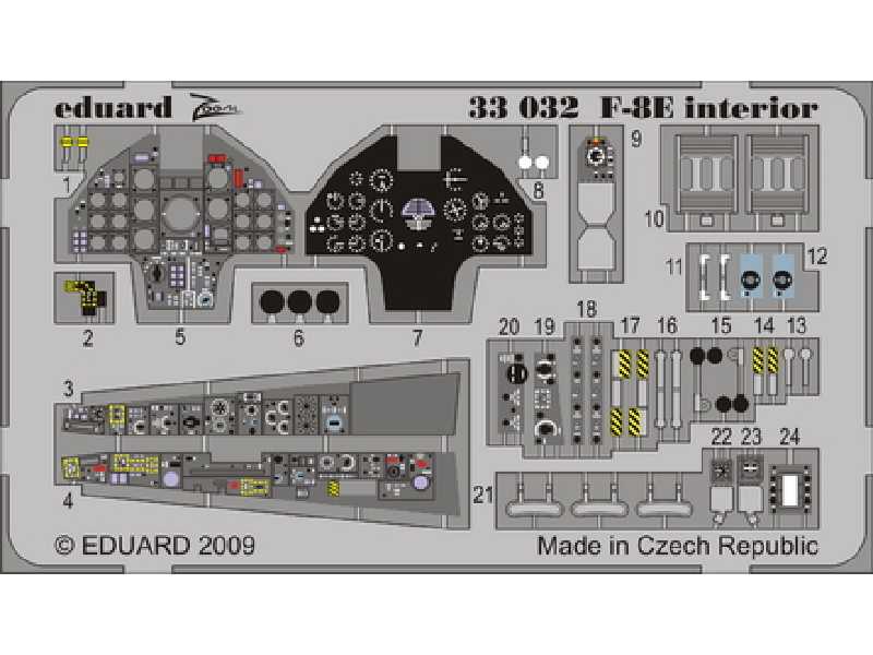 F-8E interior S. A. 1/32 - Trumpeter - image 1