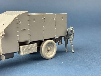 Irish Free State Soldier Peeking From Cover (1 Figure / 3d-printed) - image 3
