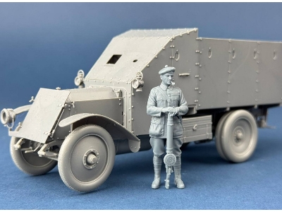 Black And Tan With Lewis Gun (1 Figure / 3d-printed) - image 3