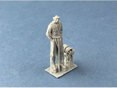 Raf Armoured Car Airman (1 Figure / 3d-printed) - image 2