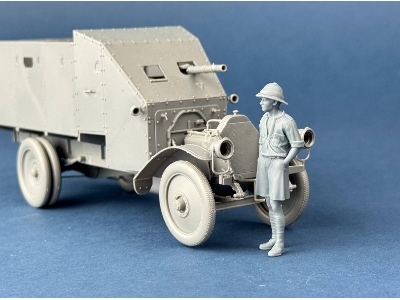 Raf Armoured Car Airman (1 Figure / 3d-printed) - image 3