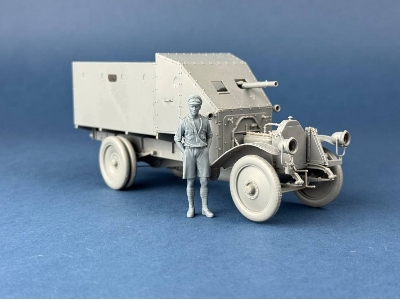 Raf Armoured Car Airman (1 Figure / 3d-printed) - image 4