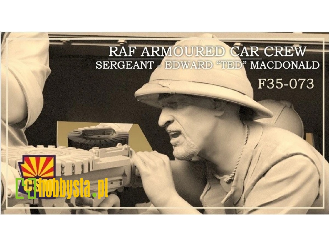 Raf Armoured Car Crew Sergeant Edward "ted" Macdonald - image 1