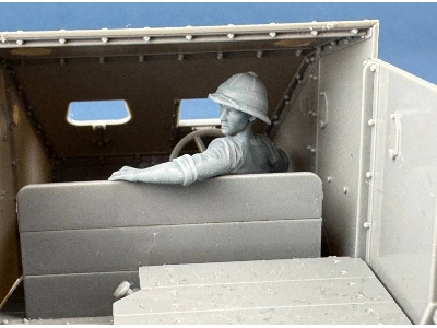 Raf Armoured Car Crew Driver - Owen Freeman (1 Figure / 3d-printed) - image 2
