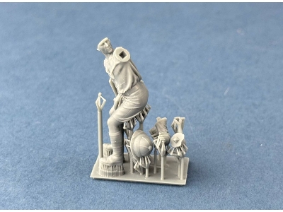 Raf Armoured Car Crew Driver - Owen Freeman (1 Figure / 3d-printed) - image 3