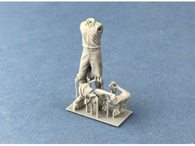 Raf Armoured Car Crew Driver - F/L Robert Evans (1 Figure / 3d-printed) - image 2