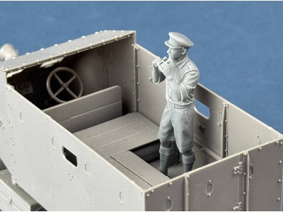 Raf Armoured Car Crew Driver - F/L Robert Evans (1 Figure / 3d-printed) - image 4