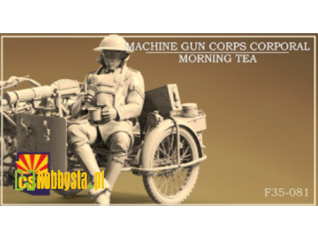Machine Gun Corps Corporal Morning Tea (3d-printed) - image 1