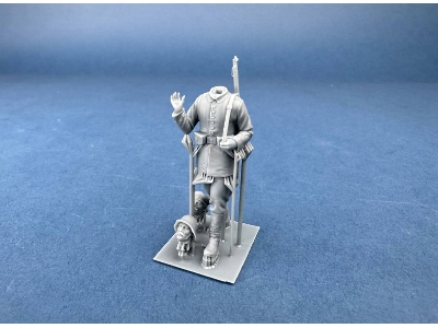 German Cyclist Carrying Bicycle (3d-printed) - image 4