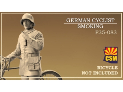 German Cyclist Smoking (3d-printed) - image 1