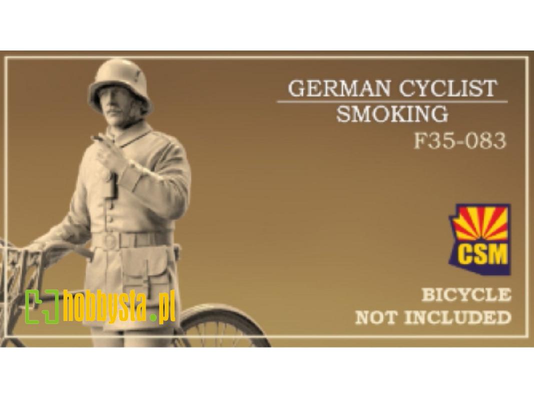 German Cyclist Smoking (3d-printed) - image 1