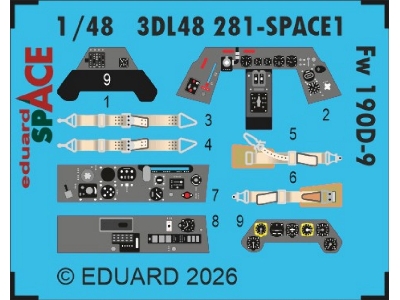 Focke Wulf Fw-190 D-9 - Space Set (For Miniart Kits) - image 1