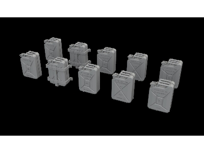 German Wwii Jerry Cans (3d-printed) - image 1