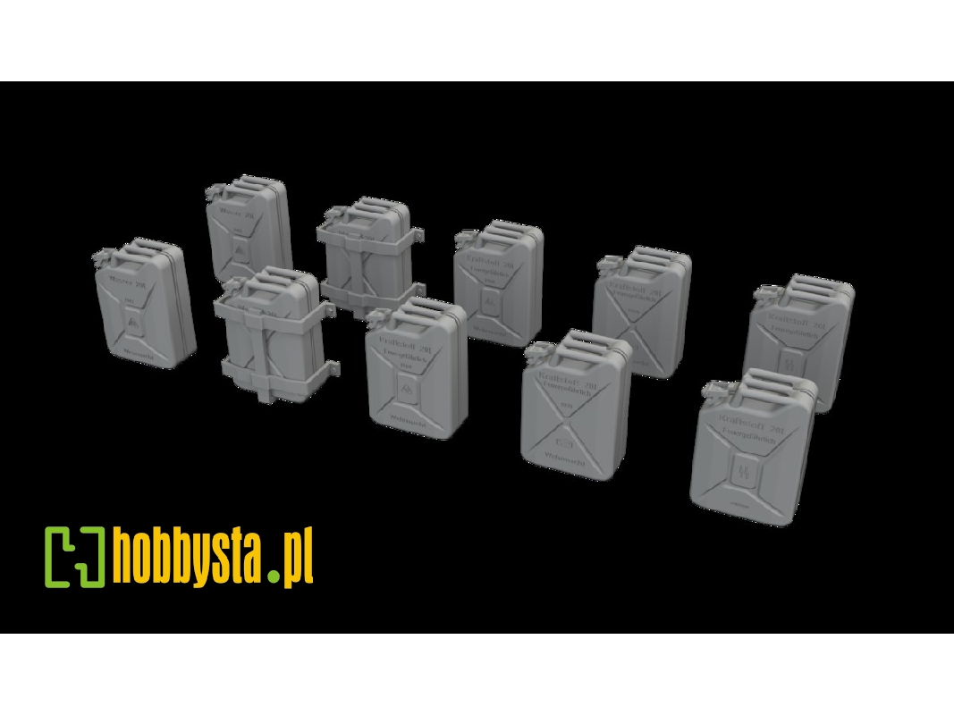 German Wwii Jerry Cans (3d-printed) - image 1