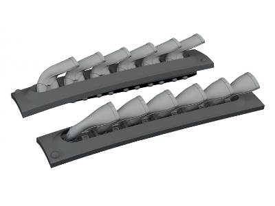 Curtiss P-40 K - Löökplus Set (For Eduard Kits) - image 1