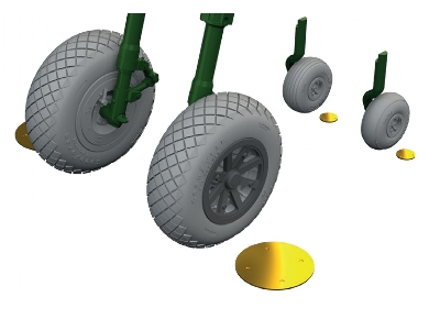 Curtiss P-40 K - Löökplus Set (For Eduard Kits) - image 3