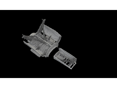 Lockheed Martin F-16 C - Wheel Bays & Legs Standard (For Tamiya Kits / 3d-printed) - image 1