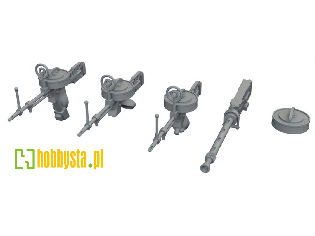 Handley Page Hampden B Mk.I - Guns Set (For Icm Kits / 3d-printed) - image 1