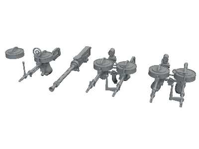 Handley Page Hampden Tb Mk.I - Guns Set (For Icm Kits / 3d-printed) - image 1