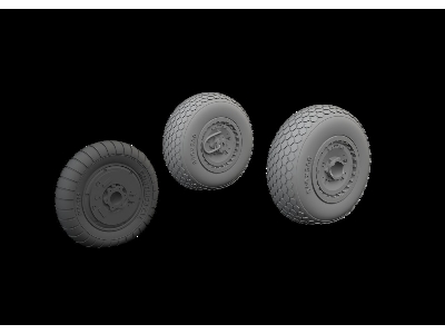 Messerschmitt Me-262 - Wheels Set (For Arma Hobby Kits) - image 1