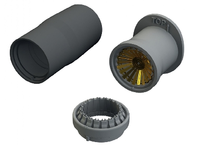 Mig-21 R - Exhaust Nozzle (For Eduard Kits) - image 1