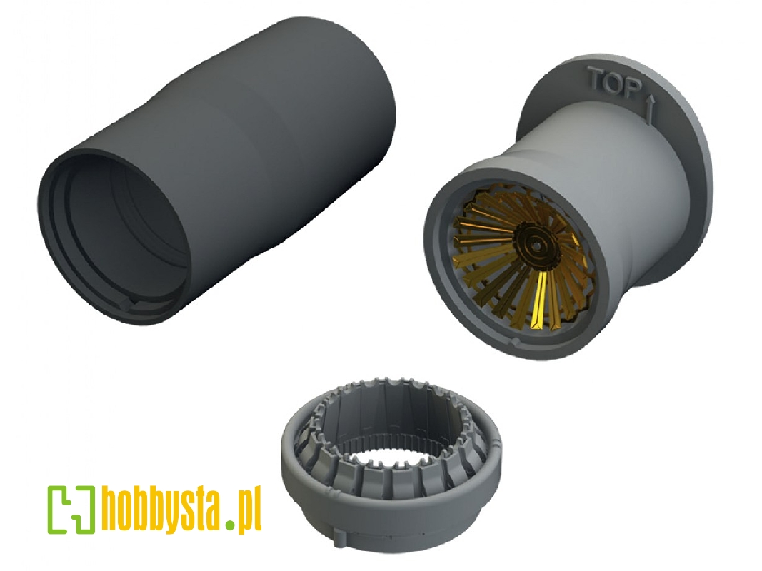 Mig-21 R - Exhaust Nozzle (For Eduard Kits) - image 1