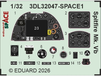 Supermarine Spitfire Mk.Vb - Big Ed Set (For Kotare Kits) - image 1