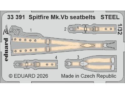 Supermarine Spitfire Mk.Vb - Big Ed Set (For Kotare Kits) - image 2
