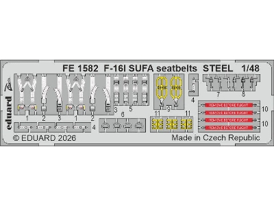 Lockheed Martin F-16i Sufa - Big Ed Set (For Gwh Kits) - image 4
