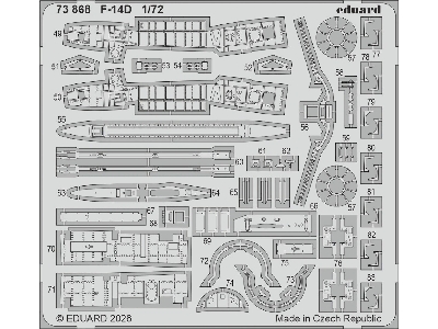 Grumman F-14 D Tomcat - Big Ed Set (For Tamiya Kits) - image 2
