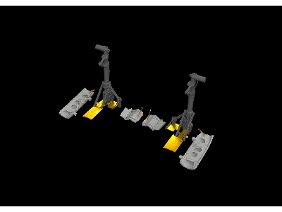 Curtiss P-40 K - Essential Big Sin Set (For Eduard Kits) - image 4