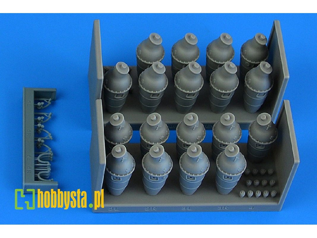 Gloster Meteor F.8 / Fr.9 - Combustion Chambers (For Revell Kits) - image 1