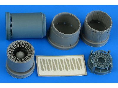 Mitsubishi F-2 A/B - Exhaust Nozzle Opened (For Hasegawa Kits) - image 1