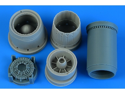 Lockheed Martin F-16i Sufa - Exhaust Nozzle Opnede (For Kinetic Gold Edition Kits) - image 1