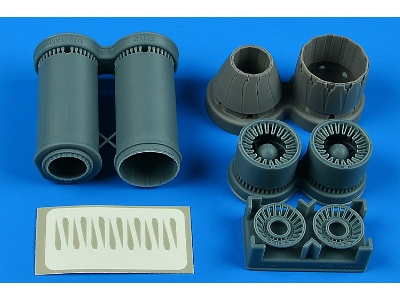 Grumman F-14 D Tomcat - Exhasut Nozzles Varied (For Tamiya Kits) - image 1