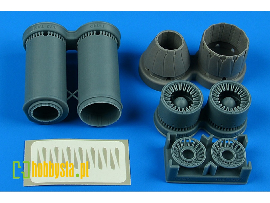 Grumman F-14 D Tomcat - Exhasut Nozzles Varied (For Tamiya Kits) - image 1