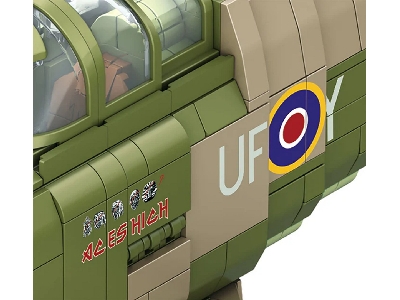 Iron Maiden Spitfire Mk.Ii Aces High - Brick System - image 12