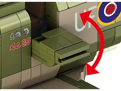 Iron Maiden Spitfire Mk.Ii Aces High - Brick System - image 16