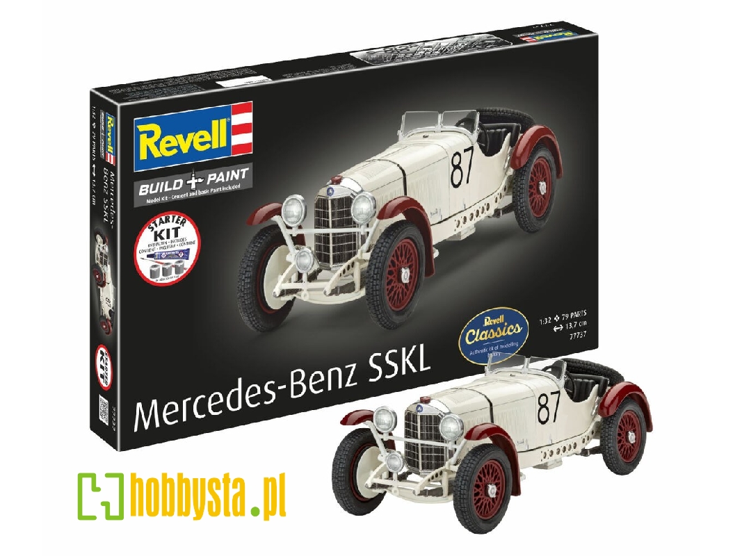 Mercedes-benz Sskl (Revell Classics) - image 1