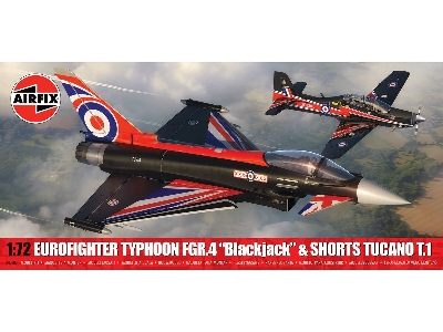 Eurofighter Typhoon Fgr.4 (Blackjack) + Shorts Tucano T.1 (Twin Pack) - image 1