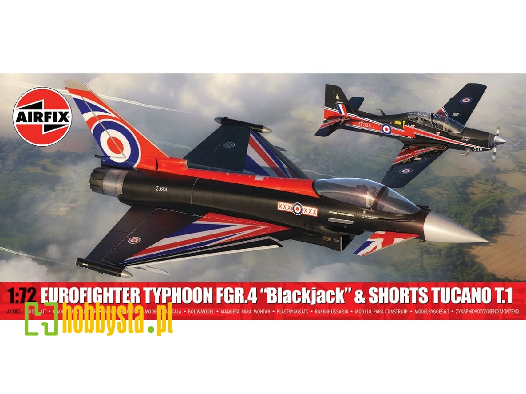Eurofighter Typhoon Fgr.4 (Blackjack) + Shorts Tucano T.1 (Twin Pack) - image 1