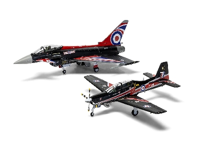 Eurofighter Typhoon Fgr.4 (Blackjack) + Shorts Tucano T.1 (Twin Pack) - image 2