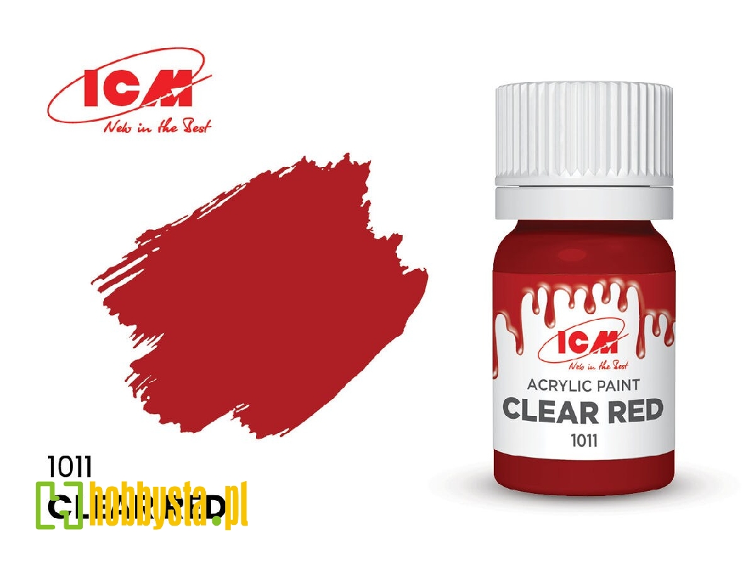 1011 Clear Red - image 1