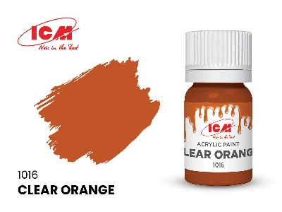 1016 Clear Orange - image 1