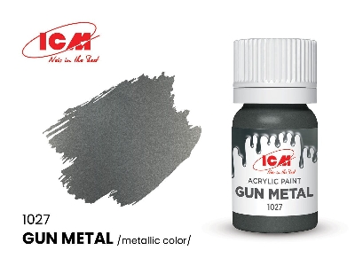 1027 Gun Metal Metallic - image 1
