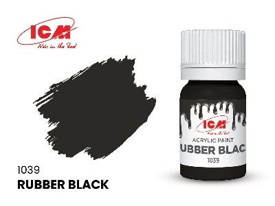 1039 Rubber Black - image 1