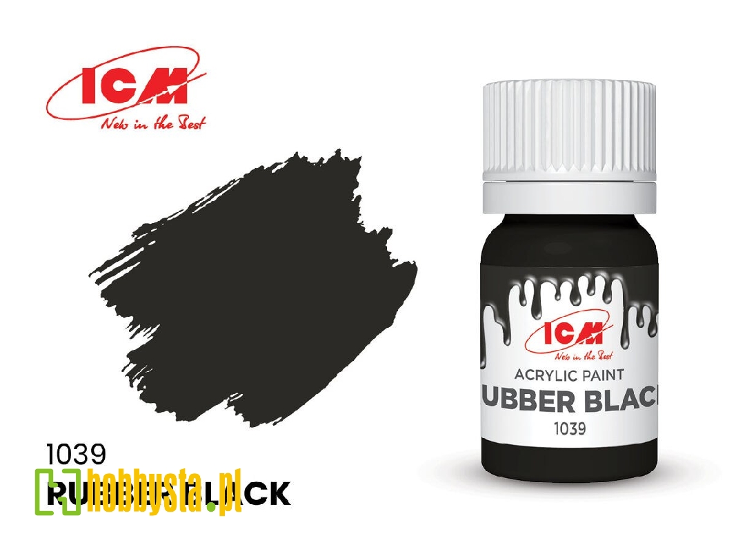 1039 Rubber Black - image 1