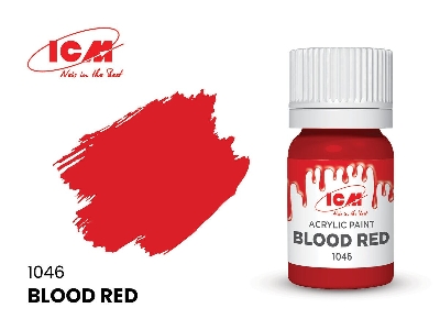 1046 Blood Red - image 1
